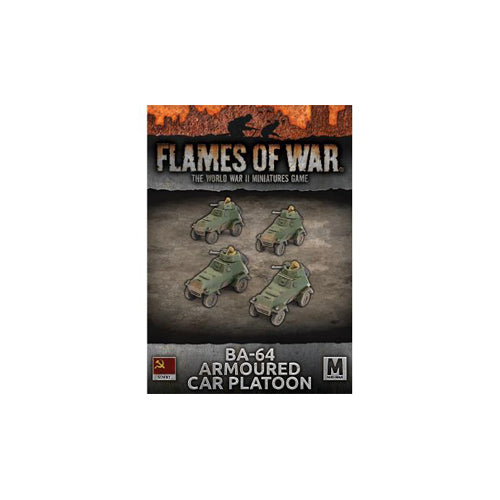 BA-64 Armoured Car Platoon (Plastic x4)