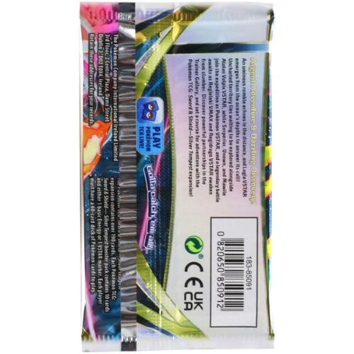 Pokemon TCG: Sword & Shield - Silver Tempest - Booster Pack