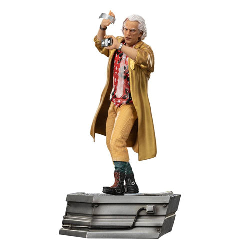 BACK TO THE FUTURE II &#2013266070 DOC BROWN 1/10 ART SCALE Figure