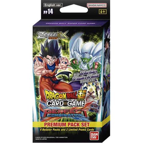 Dragon Ball Super Masters: Perfect Combination Premium Pack (PP14) - 6 Set
