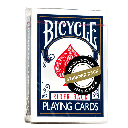 BICYCLE® STRIPPER DECKS RED/BLUE