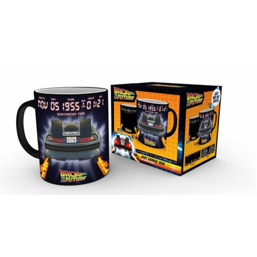 Back To The Future Delorean Heat Change Mug