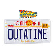 Back To The Future Replica 1/1 ´Outatime´ DeLorean License Plate