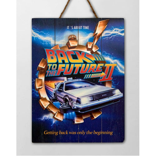 Back to The Future II WoodArts 3D Print
