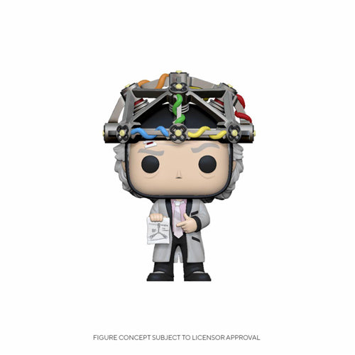 Back to the Future POP! Vinyl Figure Doc w/Helmet 9 cm