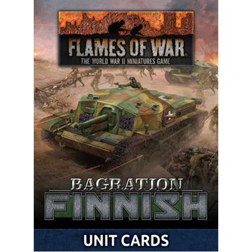 Bagration: Finnish Unit Cards