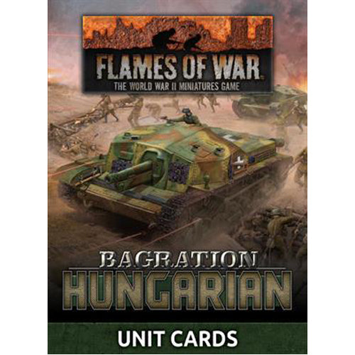 Bagration: Hungarian Unit Cards