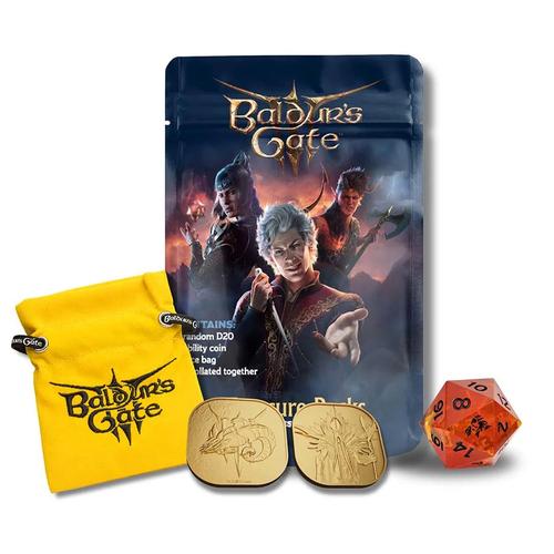 Baldur's Gate 3 Treasure Packs Display