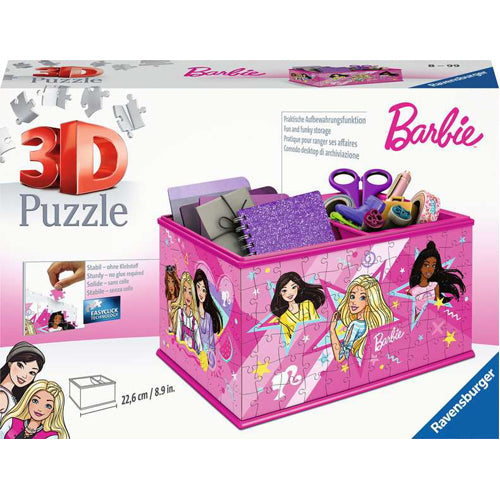 Barbie Storage Box 3D Puzzle, 216pc