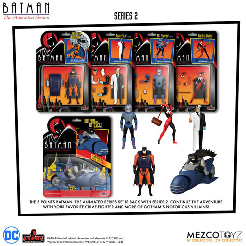 Batman Animated Series 5 Points Figure Assortment Series 2 - See Full Case Deal