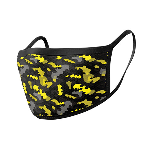 Batman Camo Yellow Face Covering (2 Pack)