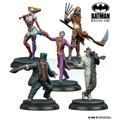 Batman Miniature Game Asylum Villains