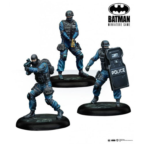 Batman Miniature Game GCPD Swat Team