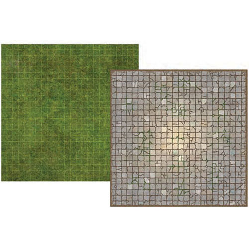 Battle Mat Board Dungeon and Grass
