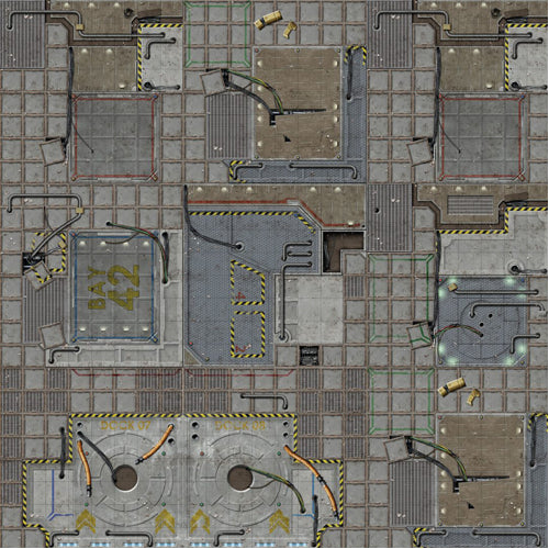 Battle Systems: Cyberpunk Gaming Mat