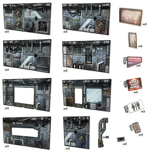Battle Systems: Cyberpunk Walls