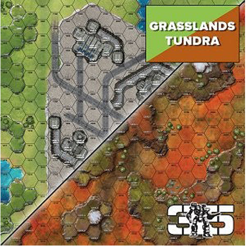 BattleTech Battle Mat: Grasslands / Tundra