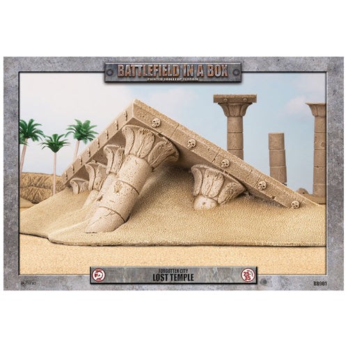 Battlefield In A Box: Forgotten City - Lost Temple - 30mm