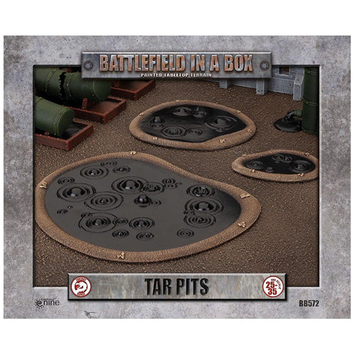 Battlefield in a Box: Tar Pits (x2) - 30mm