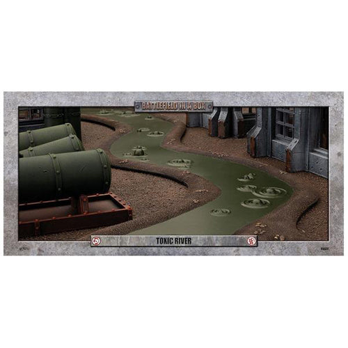 Battlefield in a Box: Toxic River (6ft) - 30mm