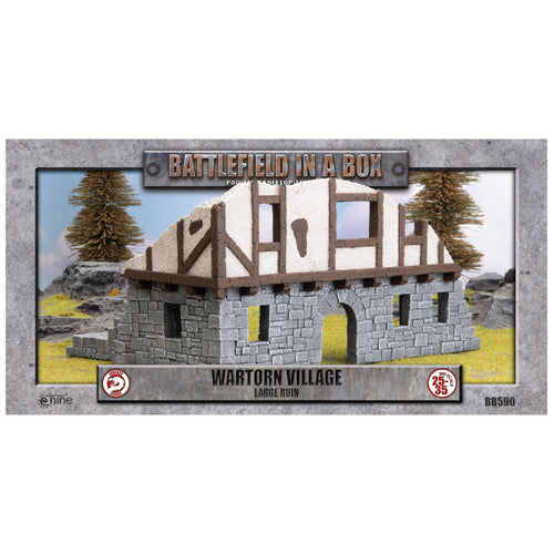 Battlefield in a Box: Wartorn Village - Large Ruin