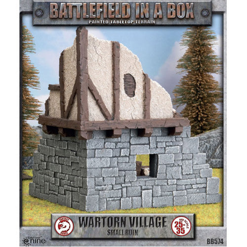 Battlefield in a Box: Wartorn Village - Small Ruin