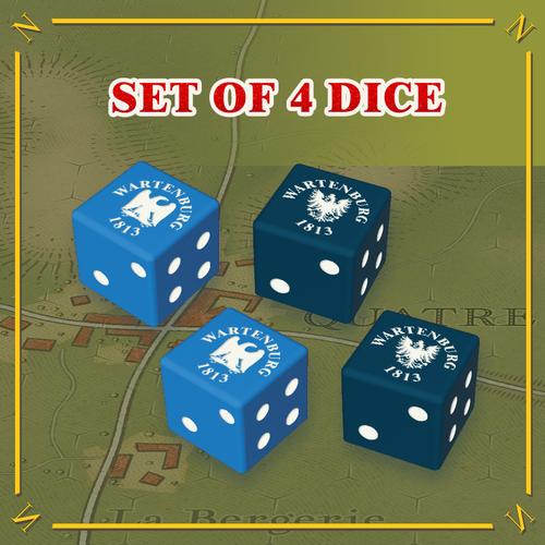 Battles of Napoleon Volume II: Wartenburg 1813 Customized Dice