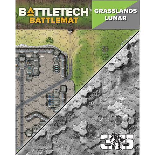 Battletech Battle Mat Grasslands Lunar