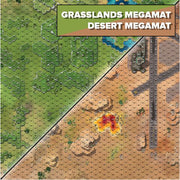 Battletech Battlefield Mega Mat: Desert / Grasslands