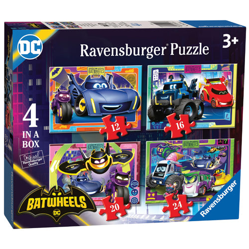 Batwheels Puzzle - 4 in a Box
