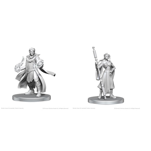 Beauregard Lionett & Caleb Widogast: Critical Role Unpainted Miniatures (W26)