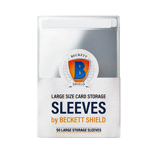 Beckett Shield - Large Storage Sleeves 50 Pack