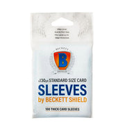 Beckett Shield - Standard Size Thick Card Sleeves 100 Pack (15 Count)