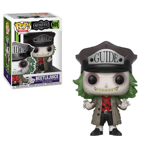 Beetlejuice POP! Horror Vinyl Figure Beetlejuice Guide Hat 9 cm