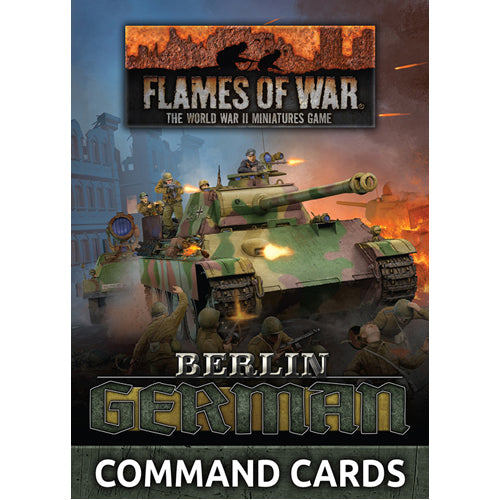 Berlin: German Command Cards (52x Cards)