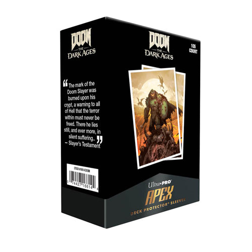Bethesda Doom - 105ct Apex Deck Protector Sleeves 2