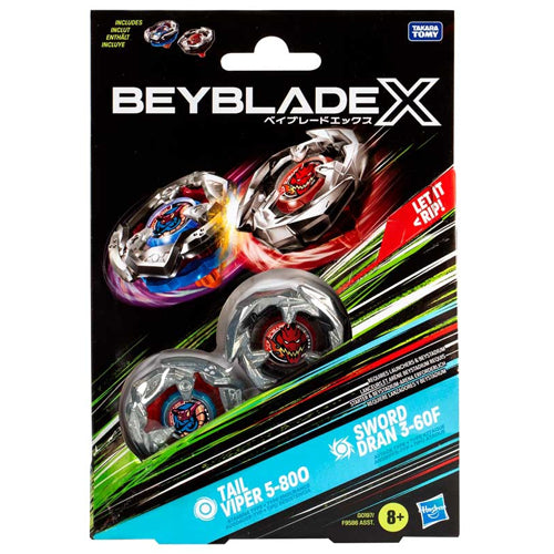 Beyblade X Tail Viper/Sword Dran