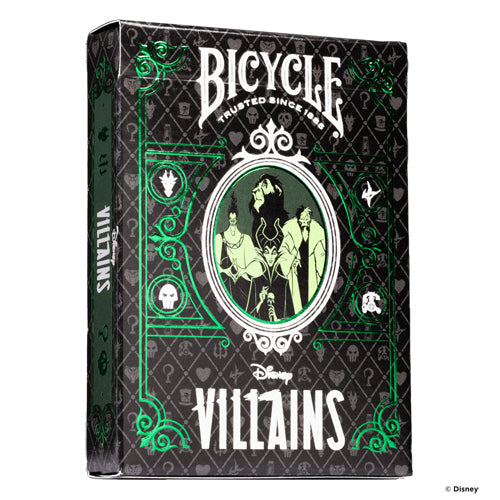 Bicycle - Disney: Green & Purple Villains Playing Cards