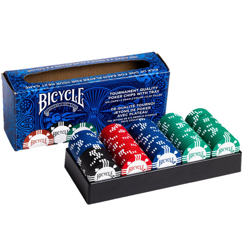 Bicycle Poker Chips x 100