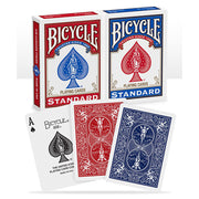 Bicycle® Standard 2-Pack Red & Blue