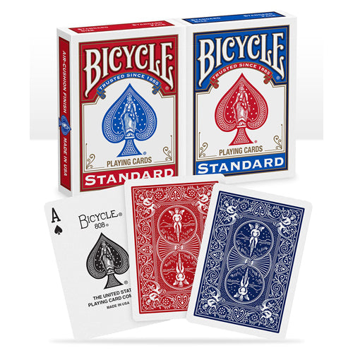 Bicycle® Standard 2-Pack Red & Blue