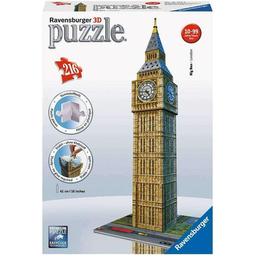 Big Ben 3D Puzzle, 216pc