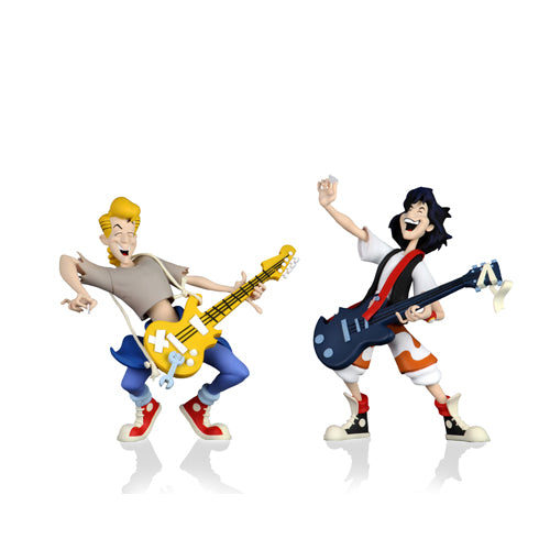 Bill and Ted's Excellent Adventure Toony Classics 2-pack 6 Inch Scale Action Figure Set
