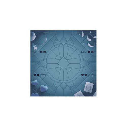 Binding of Isaac: Four Souls Cathedral Four-Player Mat