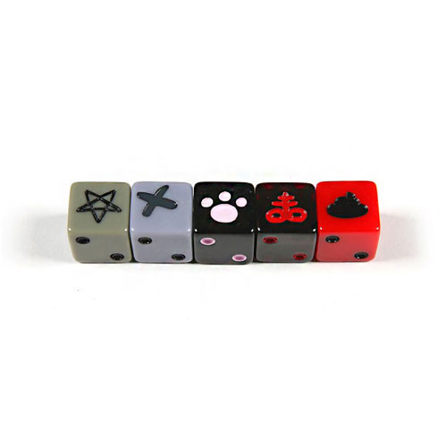 Binding of Isaac: Unholy Rollers Custom Dice Set