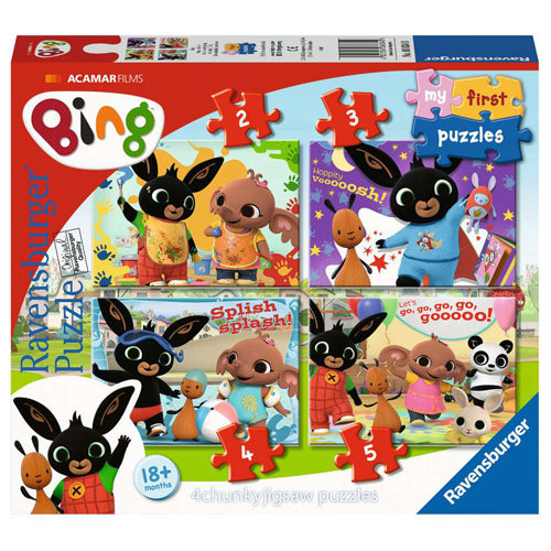 Bing My First Puzzles (2, 3, 4, 5 pieces)