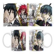 Black Butler Ceramic Mug Sebastian. Grell. Ash. Ciel