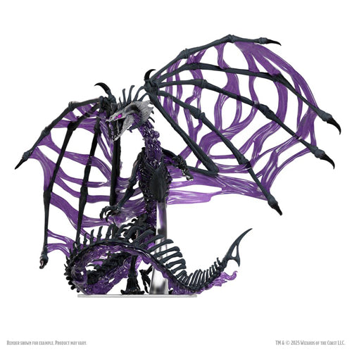 Black Dracolich Boxed Miniature: D&D Icons of the Realms