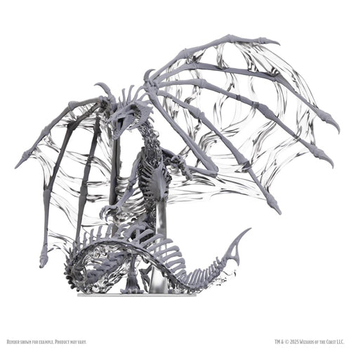 Black Dracolich Boxed Miniature: D&D Nolzur's Marvelous Unpainted Miniatures