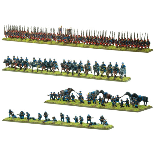 Black Powder Epic Battles - American Civil War Union Cavalry & Zouaves Brigade